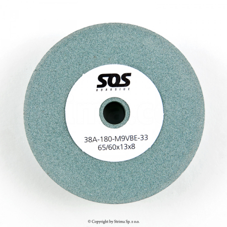 Pietre de ascutire si curele abrazive - SOS 65/60x13x8mm/180 Piatra de ascutire - granulatie fina pentru taiatoare cu banda Oshima, KM, Eastman, Dayang