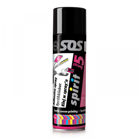 Spray adeziv temporar cu efect de lipire puternic SPIRIT 5 STRONG - spray 500 ml