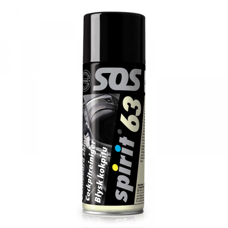 Solutii de scos pete, curatare si intretinere - Spray pentru curatarea si lustruirea suprafetelor SPIRIT 63 - spray 400 ml