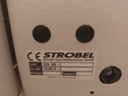 STROBEL VEB 100‑2, Masina de cusut stafir cu motor direct drive [3]