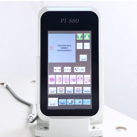 TEXI QF – Mașină computerizată pentru cusut butoniere cu cap rotund „eyelet” [4]