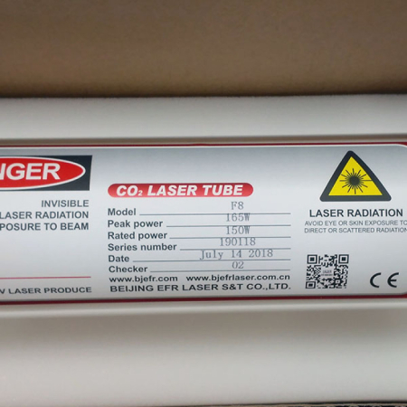 CO2 laser tube 150-165W EFR F8 [2]