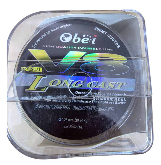 Fir Pescuit V8 Long Cast , Rola 300m , Diametru 0.28 mm [2]