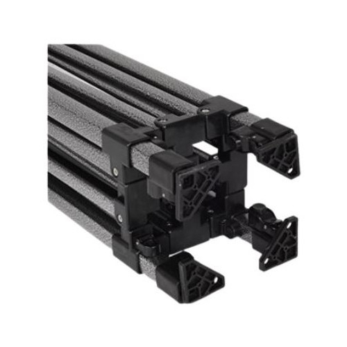 Foisor de gradina cu cadru metalic 3x4, 5 m pliabil Rosu [12]