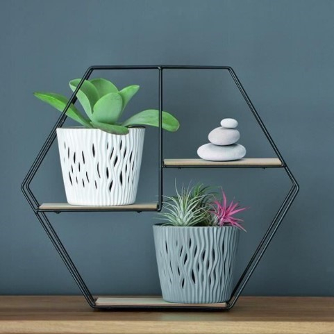 Ghiveci Prosperplast cu masca Sandy- Nefrit 16 cm [2]