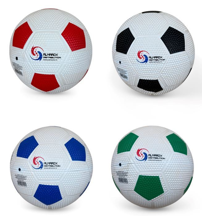 Minge Fotbal Cauciuc, Marimea 5, Diverse Culori [1]