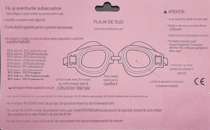 Ochelari Inot Copii, Design Flamingo [4]