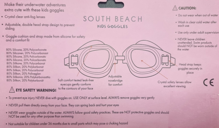 Ochelari Inot Copii, Design Rechin [6]