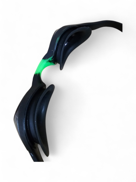 Ochelari Inot pentru Copii, Anti-Aburire, Negru/Verde [5]