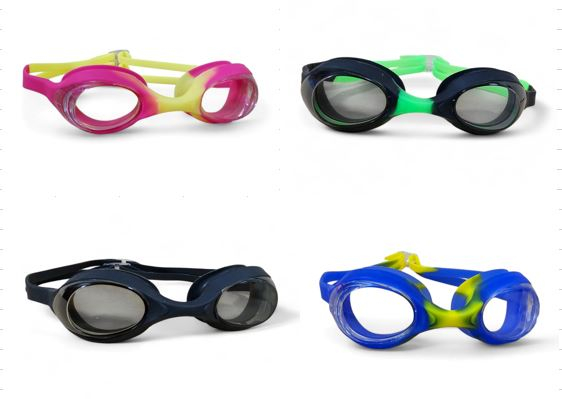 Ochelari Inot pentru Copii, Anti-Aburire, Roz/Galben [7]