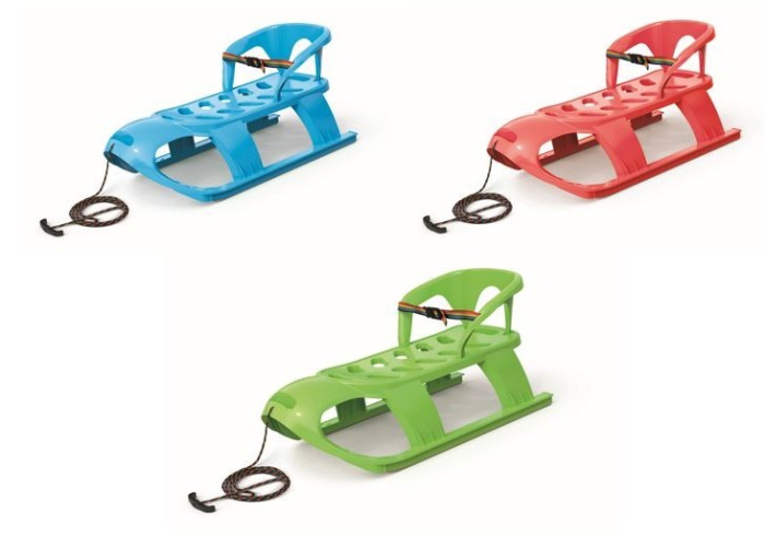 Sanie BEEZY cu Spătar Rosu / Verde / Albastru [1]