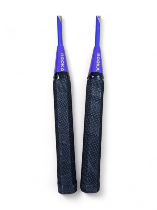 Set 2 Rachete Badminton cu Fluturas si Husa, Mov [5]