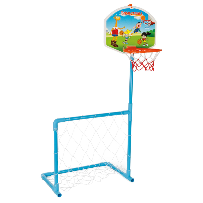 Set poarta fotbal si cos baschet Pilsan [1]