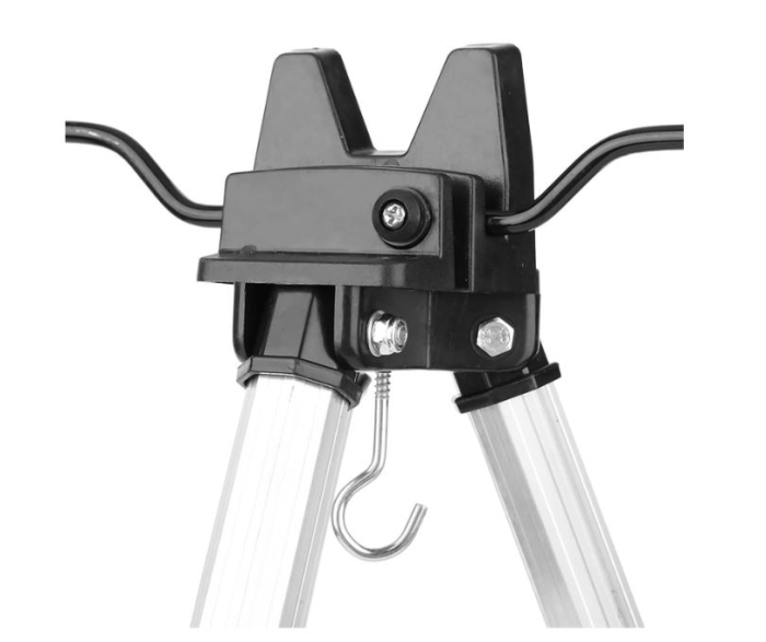 Trepied pentru feeder sau lansete, cu 4 posturi din aluminiu [6]