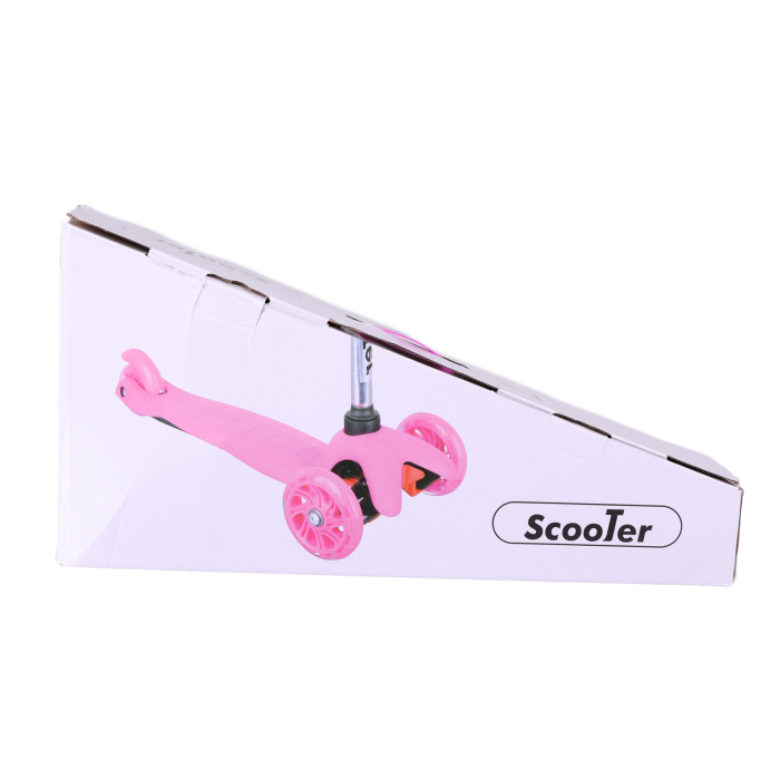 Trotineta Copii Aluminiu , 2 roti-fata , Rosie [3]