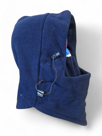 Cagula Unisex, Fleece Polar, Albastru, Marime Universala [3]