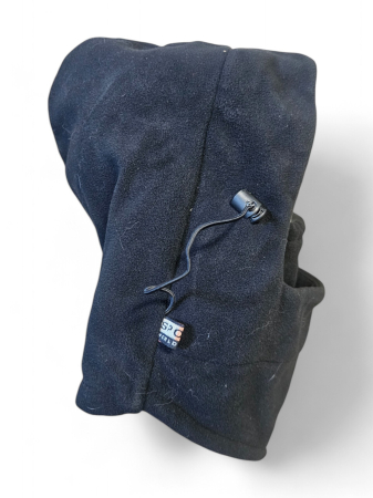 Cagula Unisex, Fleece Polar, Gri, Marime Universala [4]