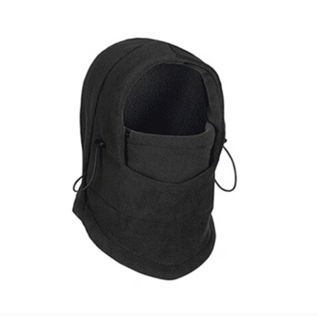 Cagule Unisex Fleece Polar - Cagula Unisex, Fleece Polar, Negru, Marime Universala