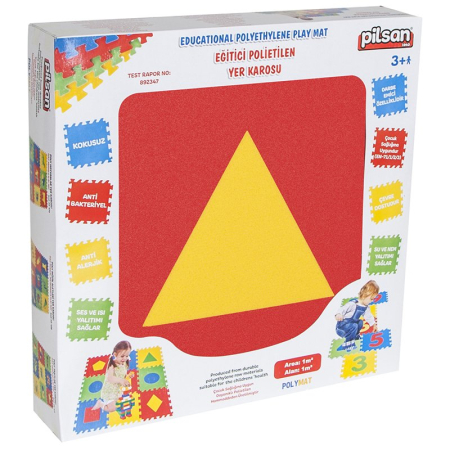 Covoras Puzzle din Spuma 9 Piese -Forme geometrice [1]