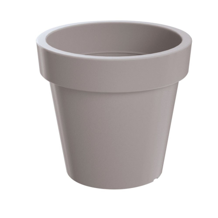 GRADINA - Ghiveci flori Lofly, Prosperplast, Plastic, 29.3 cm, Gri
