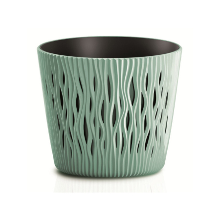 Ghiveci Prosperplast cu masca Sandy- Nefrit 16 cm [0]