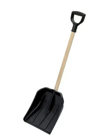 Lopata Zapada Auto din Plastic + Coada Lemn, 300 X 335 X 800-850 MM, Polonia [2]