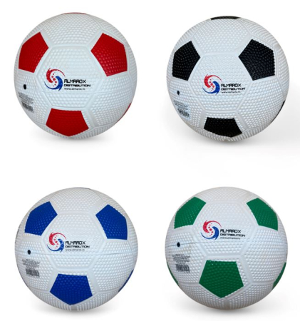 Minge Fotbal Cauciuc, Marimea 5, Diverse Culori [0]
