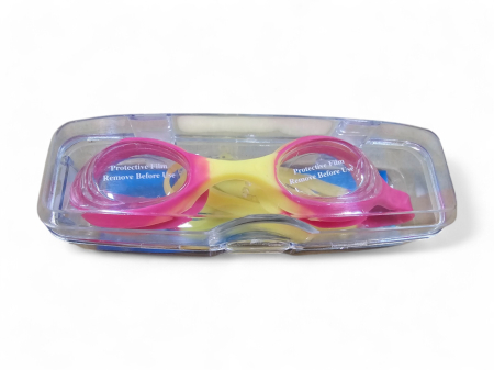 Ochelari Inot pentru Copii, Anti-Aburire, Roz/Galben [2]