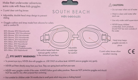 Ochelari Inot Copii, Design Rechin [5]