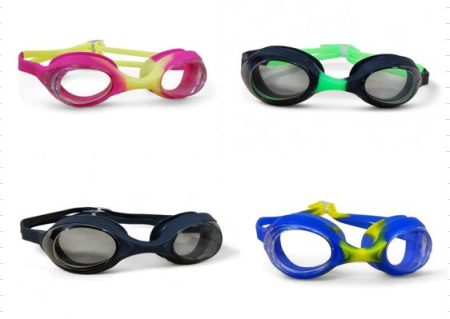 Ochelari Inot pentru Copii, Anti-Aburire, Bleu/Galben [5]