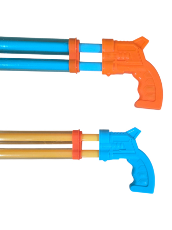 Pistol cu apă cu 2 țevi , 52 cm x 11.5 cm [1]