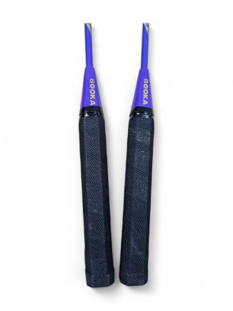 Set 2 Rachete Badminton cu Fluturas si Husa, Mov [4]