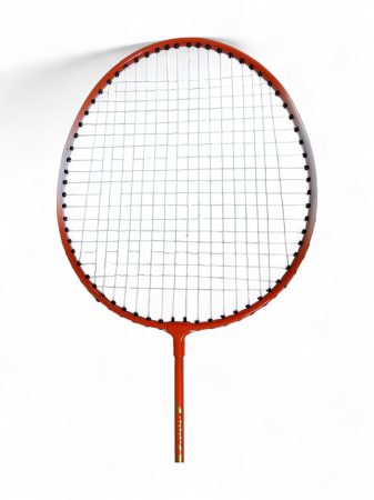 Set 2 Rachete Badminton cu Fluturas si Husa, Portocaliu [4]