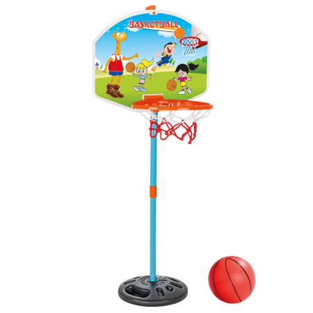 Spatii de joaca si accesorii - Set cos de baschet si minge Magic Basketball