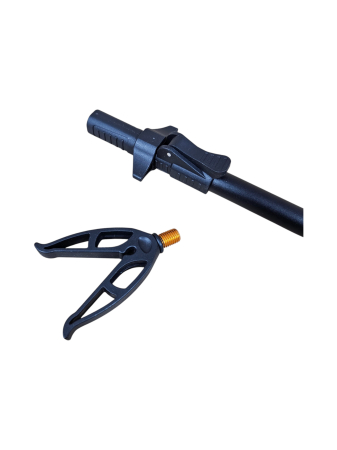 Suport Telescopic Lanseta, Aluminiu, 65-120 cm, Negru [2]