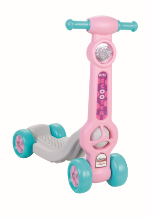 SPORT - TROTINETA MINI SCOOTER Plastic , Roz , Pilsan