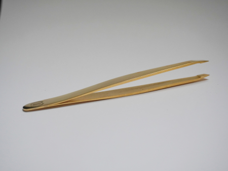 Pensete - Penseta Aurie cu Vârf Oblic