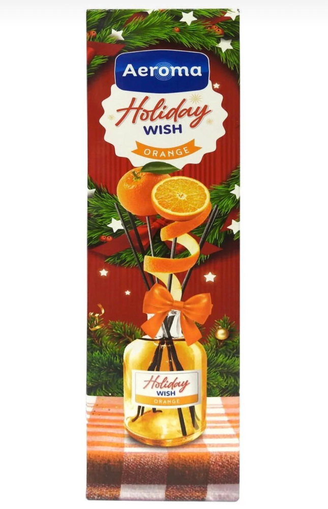 Aeroma Odorizant Camera Cu Betisoare ORANGE 125ml [1]