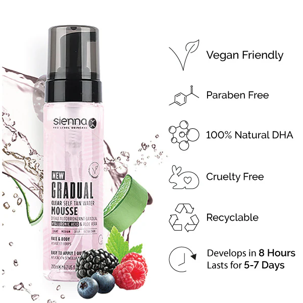 Apa Autobronzanta Graduala Sienna X (190 ml) [2]