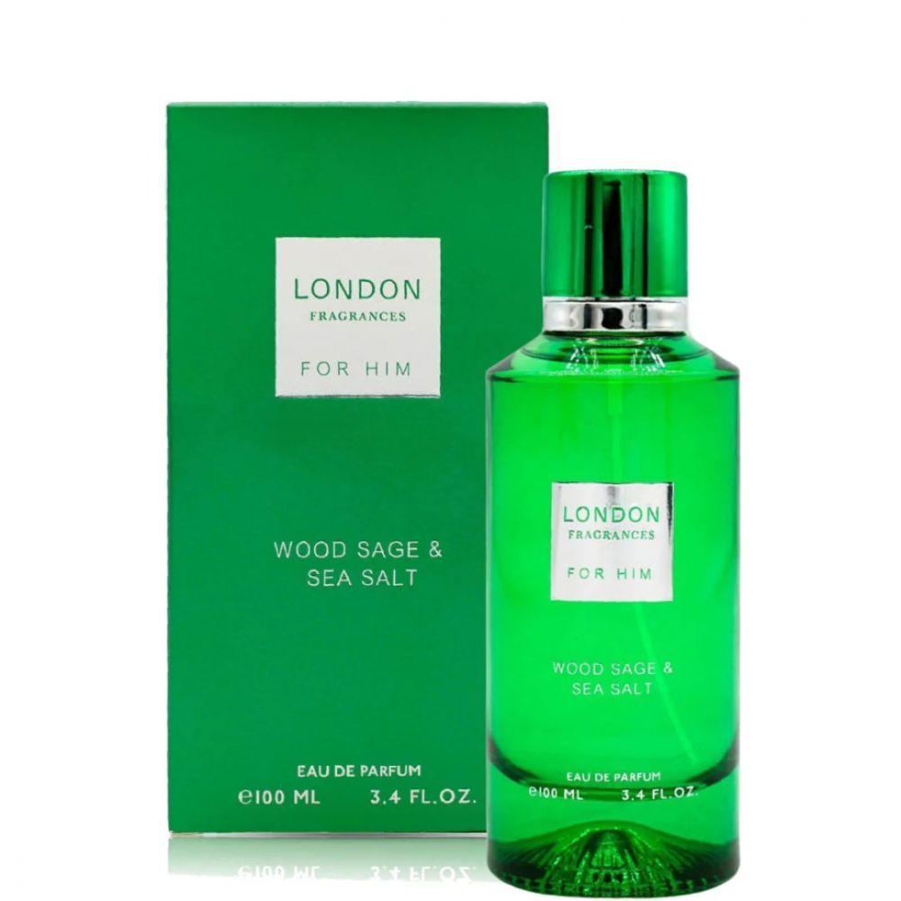 Apa de Parfum, Pentru Barbati, London Fragrances, Wood Sage & Sea Salt, 100ml - Inspirat de Jo Malone - Wood Sage & Sea Salt [2]