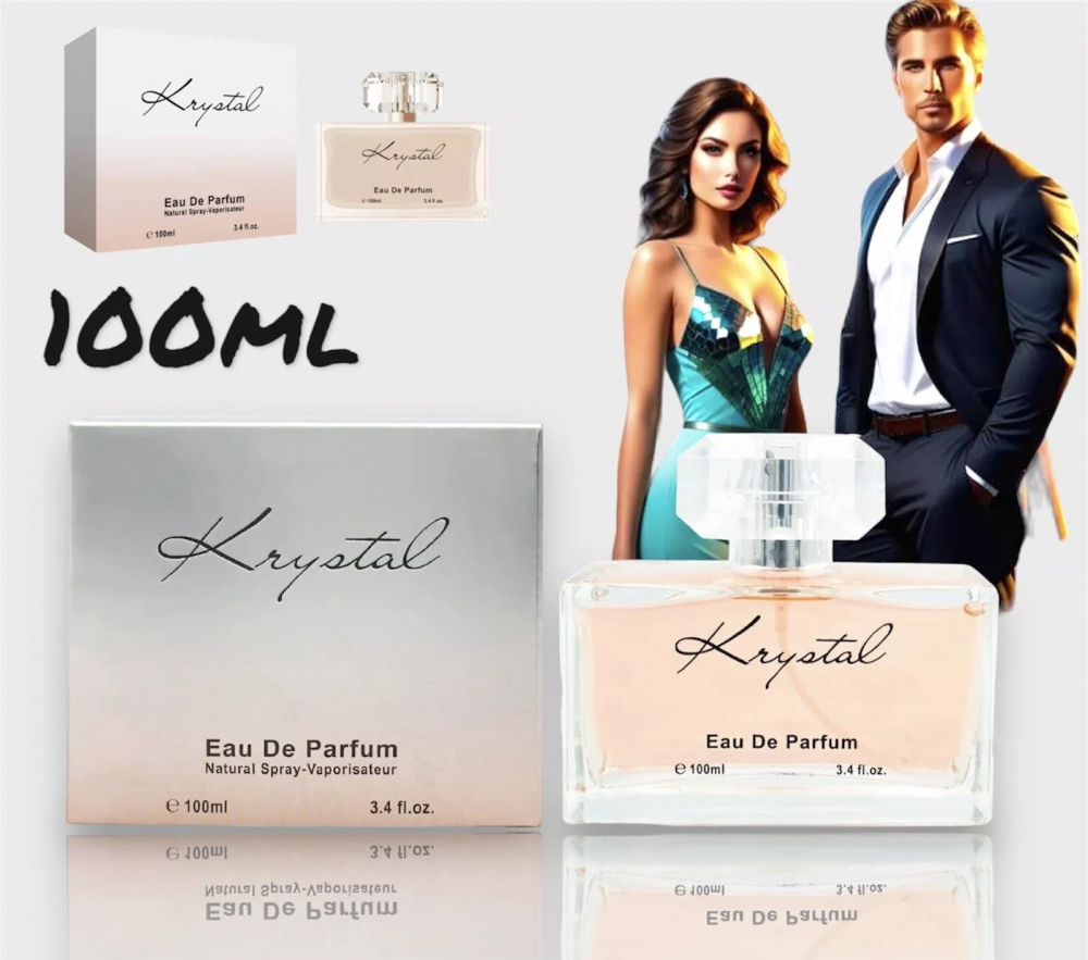 Apa de Parfum, Pentru Femei, Krystal, 100 ml, Inspirat de Giorgio Armani Si [4]
