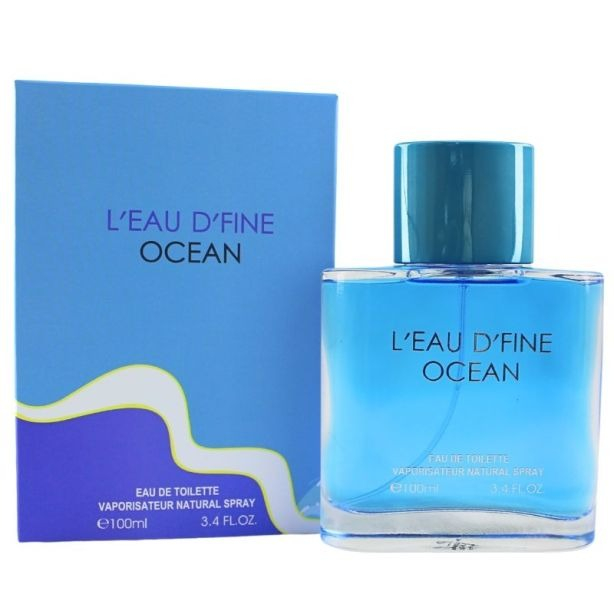 Apa de Toaleta, Pentru Barbati, L'eau D'fine Ocean, 100 ml, Inspirat de Louis Vuitton Afternoon Swim, 2019 [2]