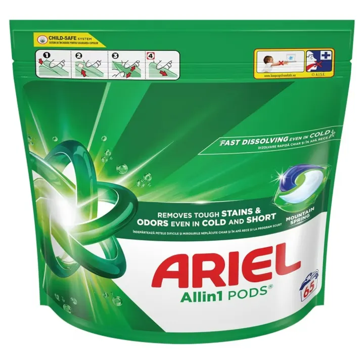Ariel all in 1 pods, 65 capsule [2]