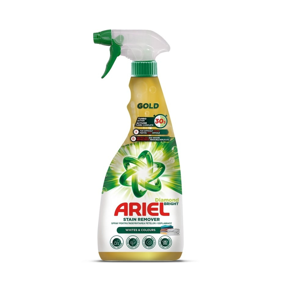 ARIEL SPRAY PETE 750ML WHITES&COLOURS GOLD [1]