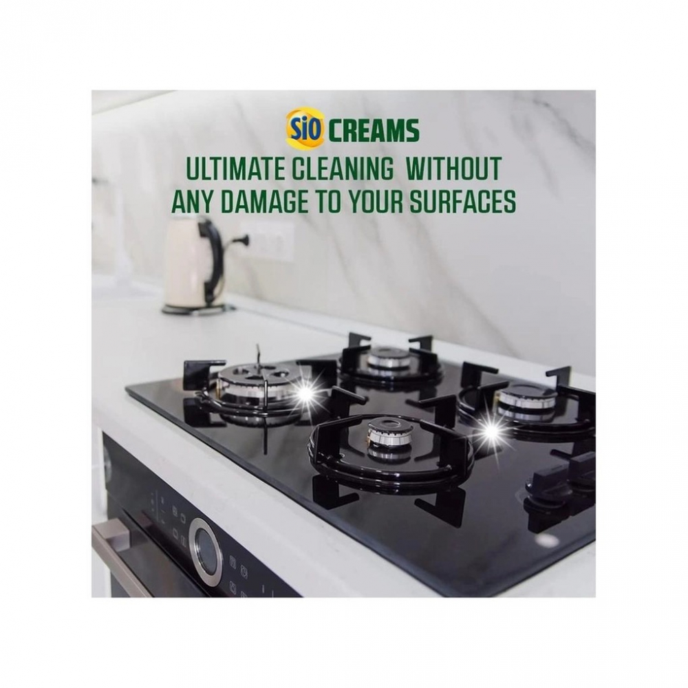 Crema de Curatat, Sio, cu Aroma de Lamaie, cu Minerale 100% Naturale, 500 ml [3]