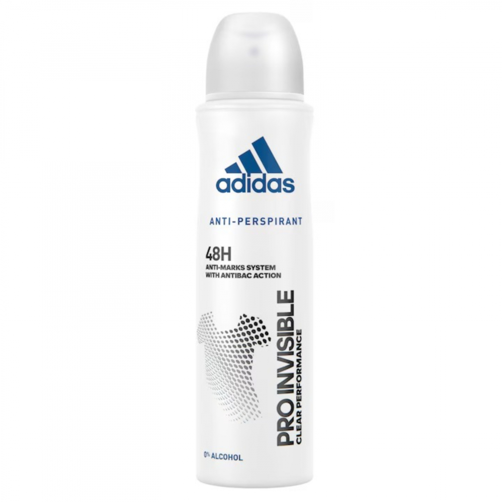 Deodorant Dama, Adidas, Deo Women, 48h, Pro Invisible, Spray, 150 ml [1]