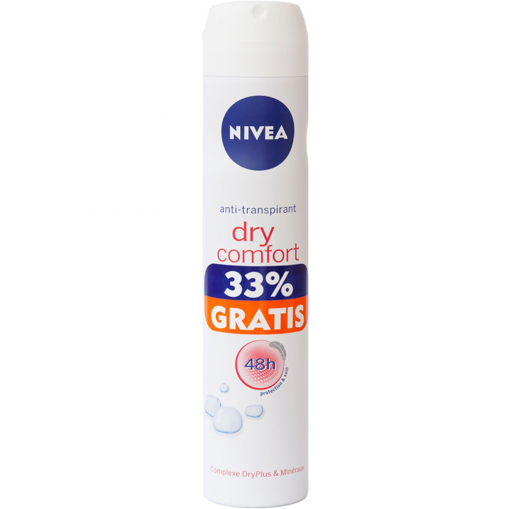 Deodorant Dama, Nivea, Deo Women, Dry Comfort, Spray, 200 ml [1]