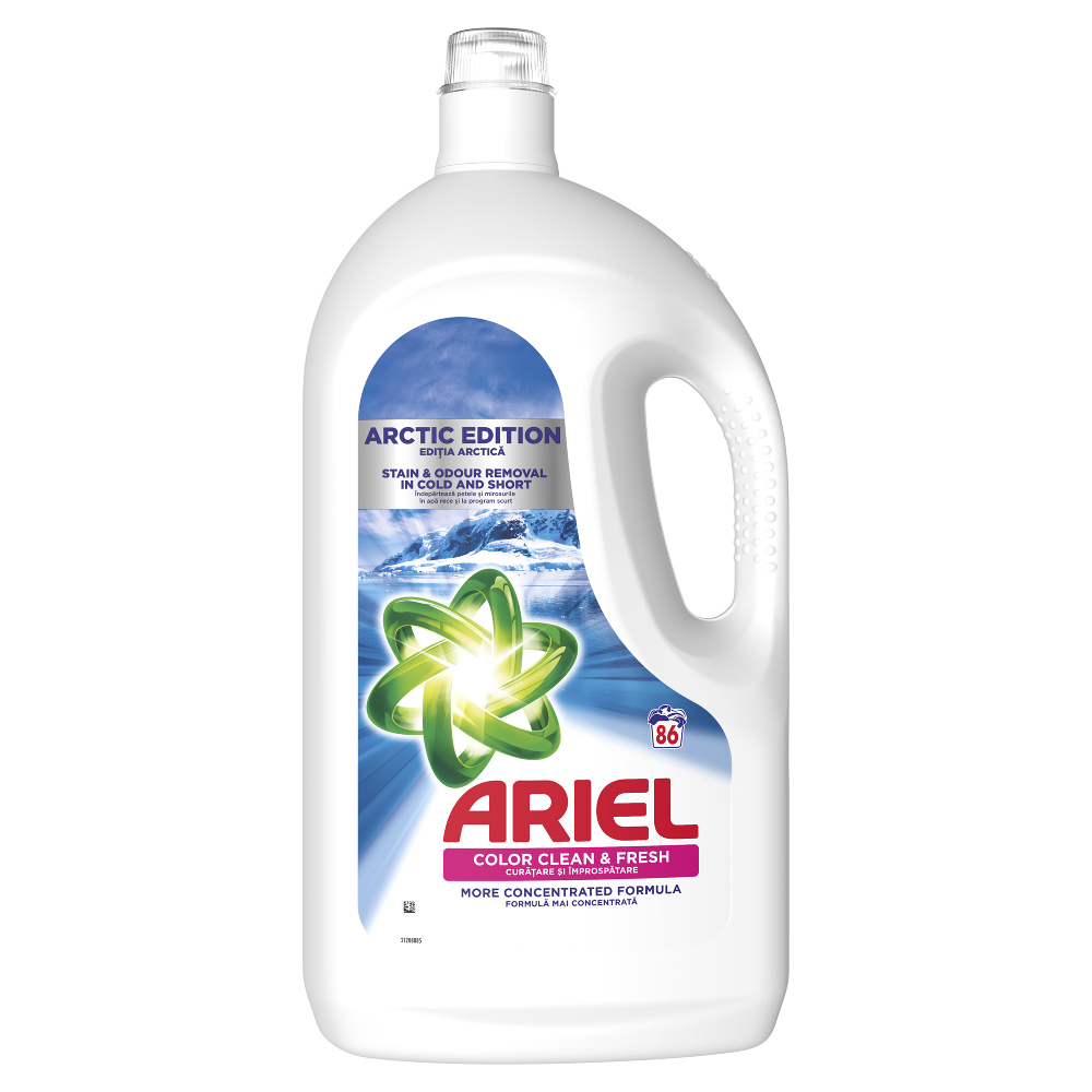 Detergent automat Lichid Ariel Arctic Edition Color, 3,87 L, 86 spalari [2]