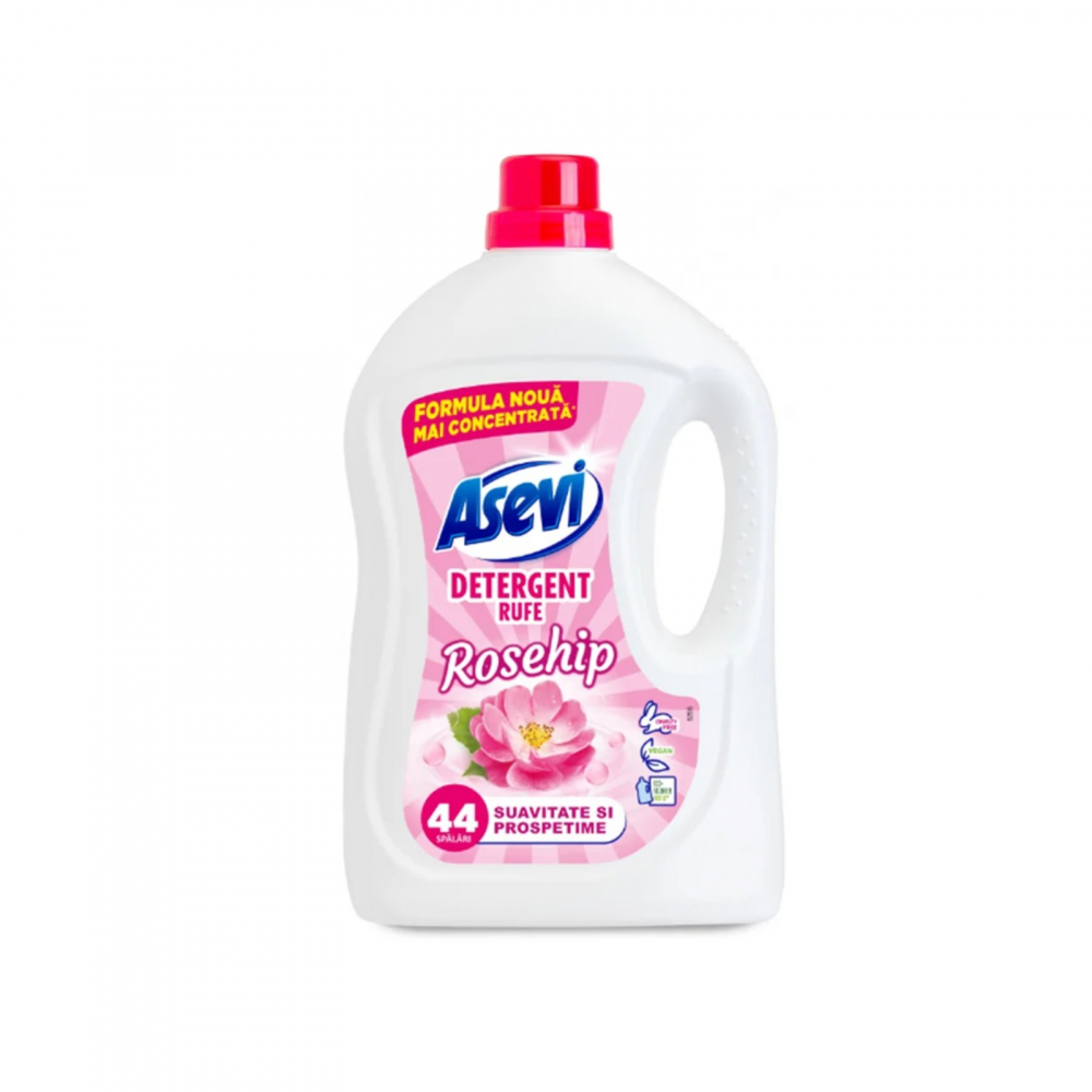 Detergent Lichid, Asevi Rosehip, 44 Spalari, 2.376 L [1]