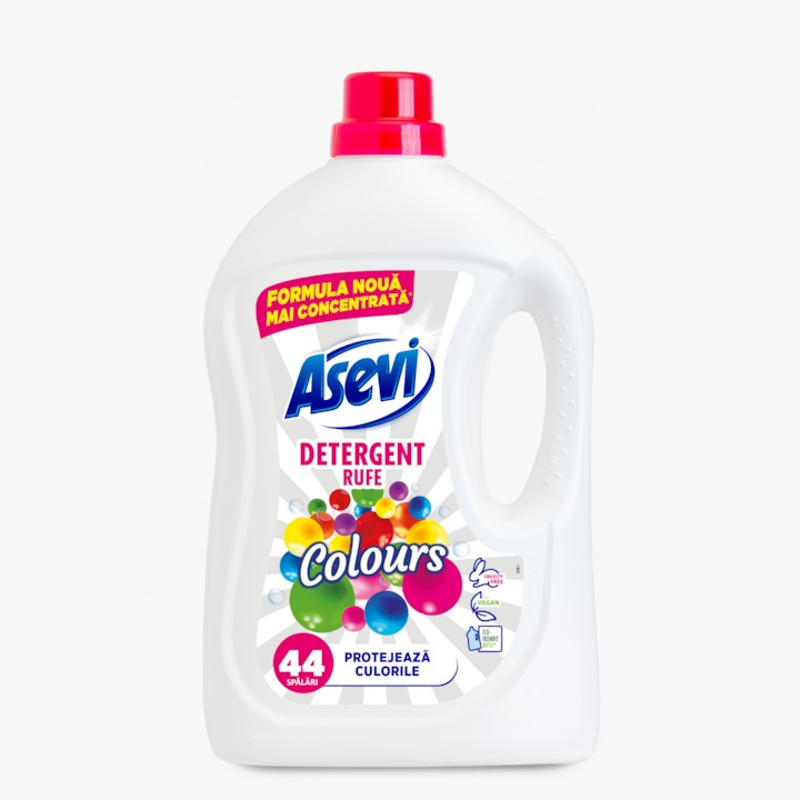 Detergent Lichid, Colours, Asevi, 44 Spalari, 2.376 L [1]